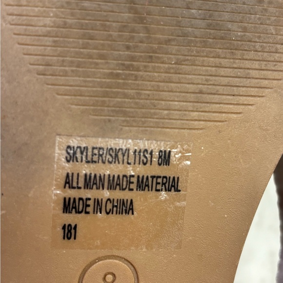 Steve Madden Skyler Tan Studden Sandals 8 WORN ONCE - Picture 12 of 14